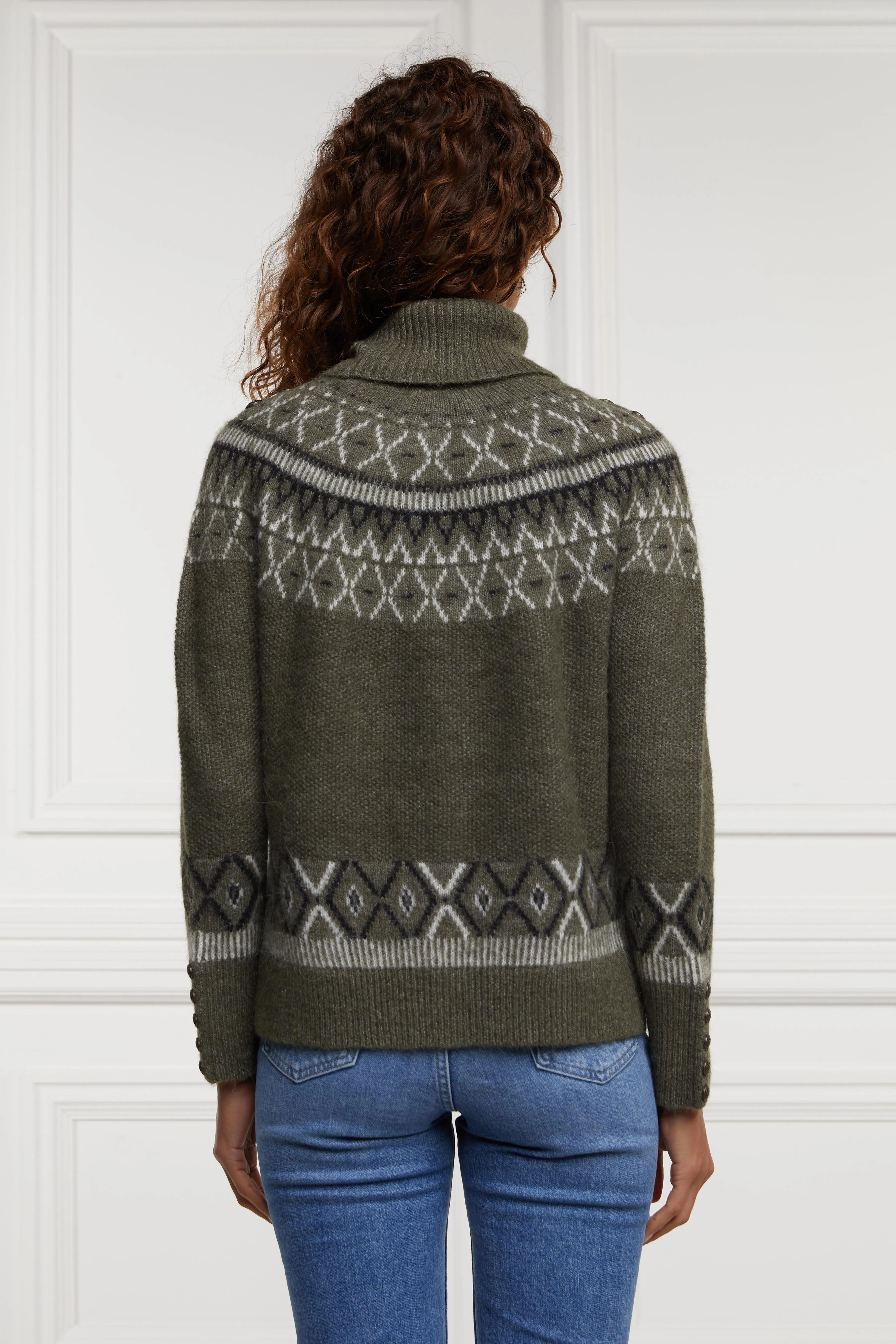 Fairisle Knit (Khaki)