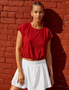 Featherweight Top Priority Cropped Tee