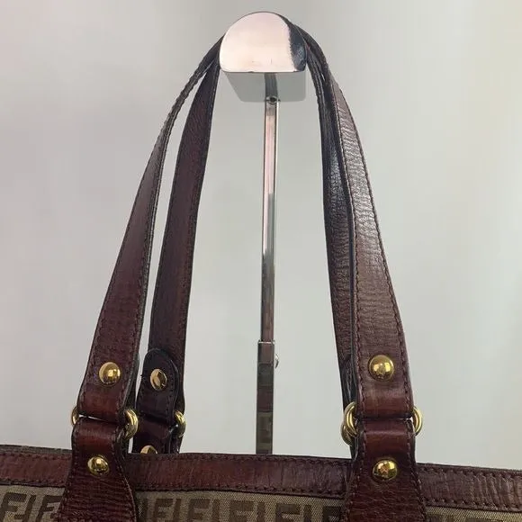 Fendi Vintage Zucchini tote bag