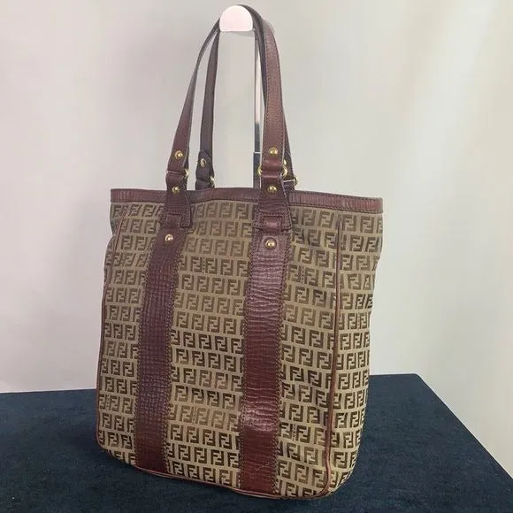 Fendi Vintage Zucchini tote bag