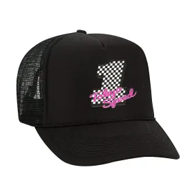 Girl Tokyo Speed Trucker Hat Black