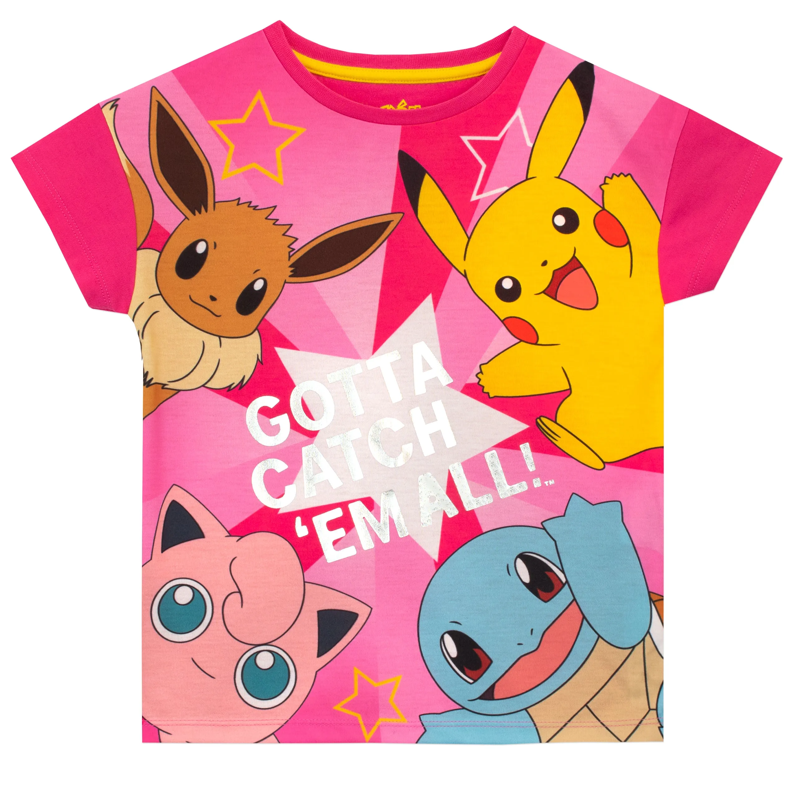 Girls Pokemon Short Pajamas