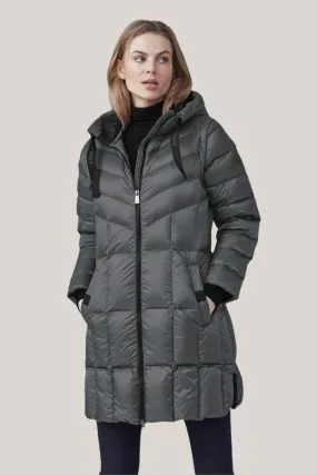 GOLDIE Down Coat with Detachable Sleeves 2843