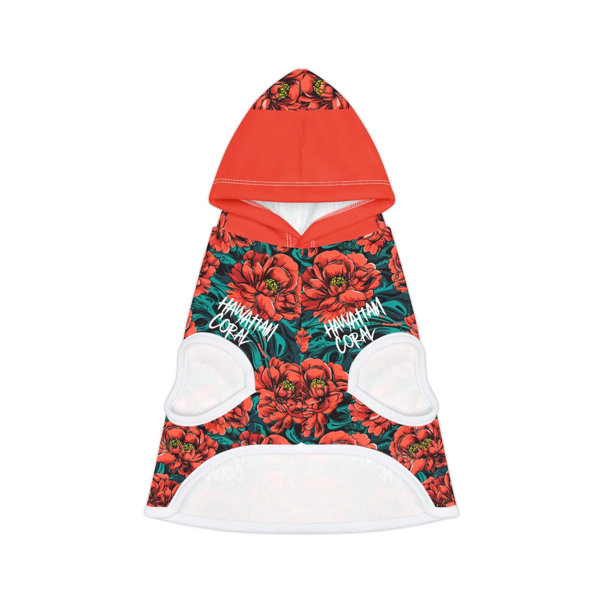 Hawaiian Coral - Pet Hoodie