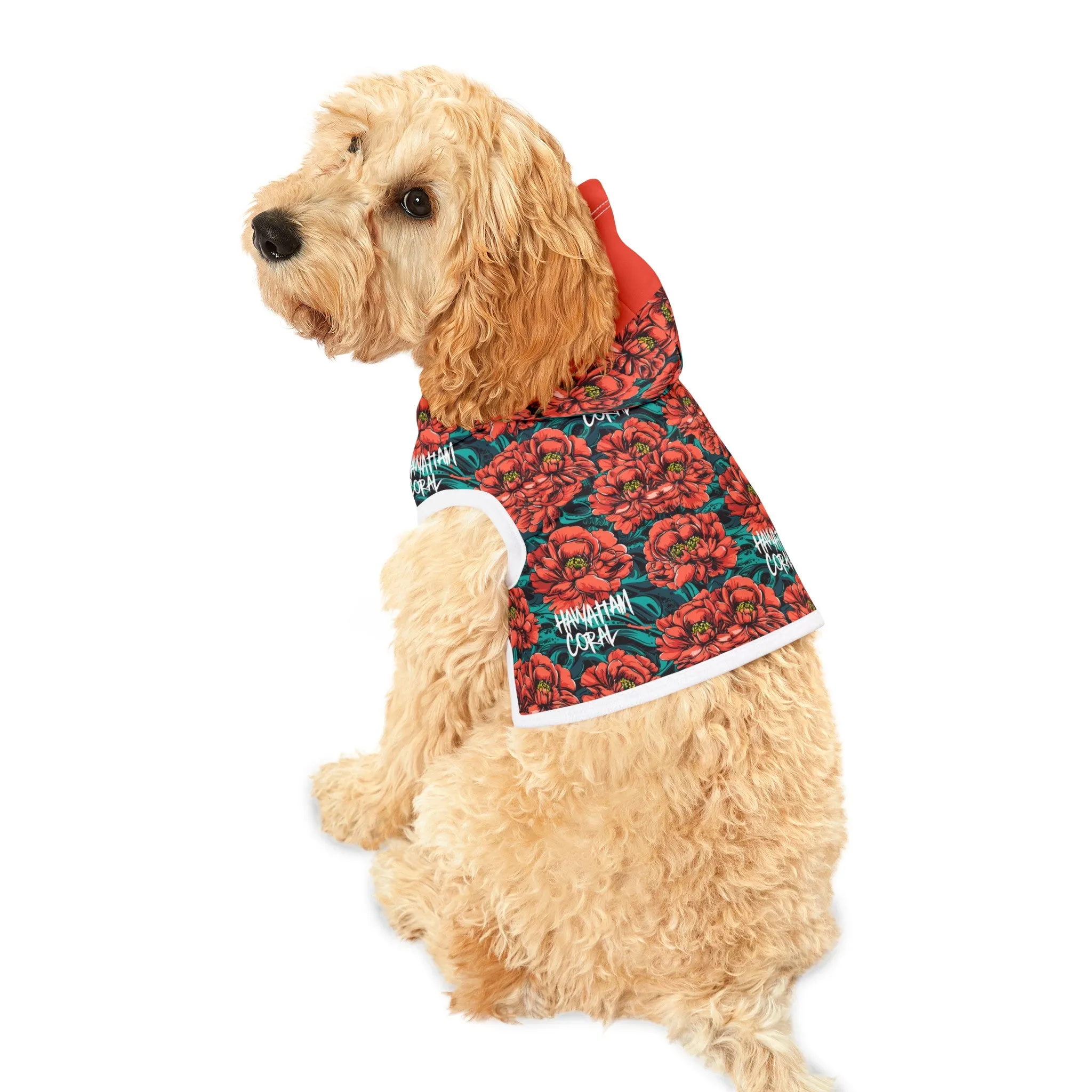 Hawaiian Coral - Pet Hoodie