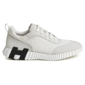 Hermes Paris Bouncing Sneaker White