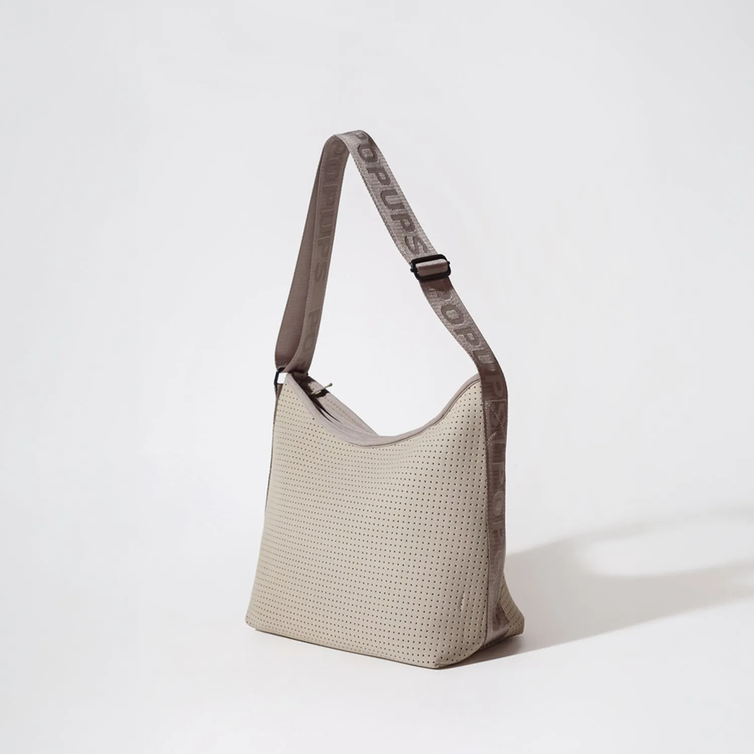 HOBO CROSSBODY BAG TAUPE