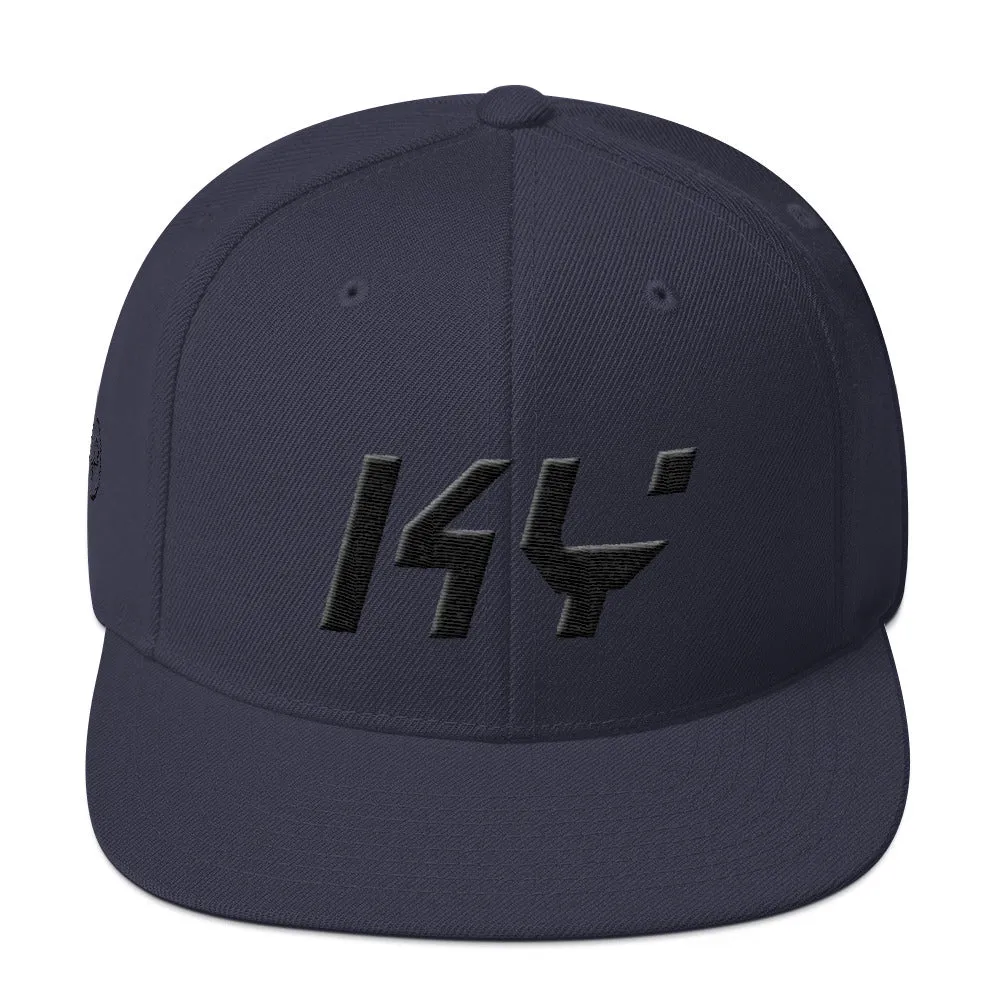 Kentucky - Flat Brim Hat - Black Embroidery - KY - Many Hat Color Options Available