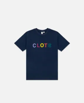 Kids Rainbow Logo T-Shirt (Navy)