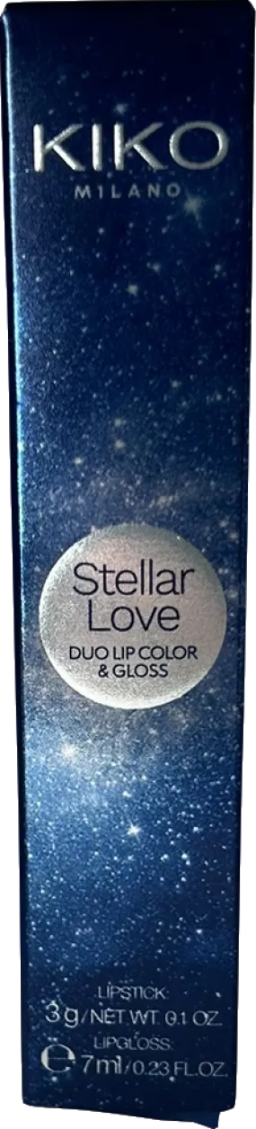 Kiko Stellar Love Duo Lip Color & Gloss 03 Contour Desire 7ml