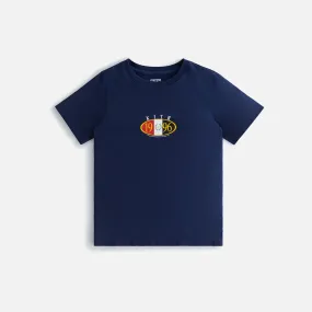 Kith Kids Insignia Vintage Tee - Peacoat