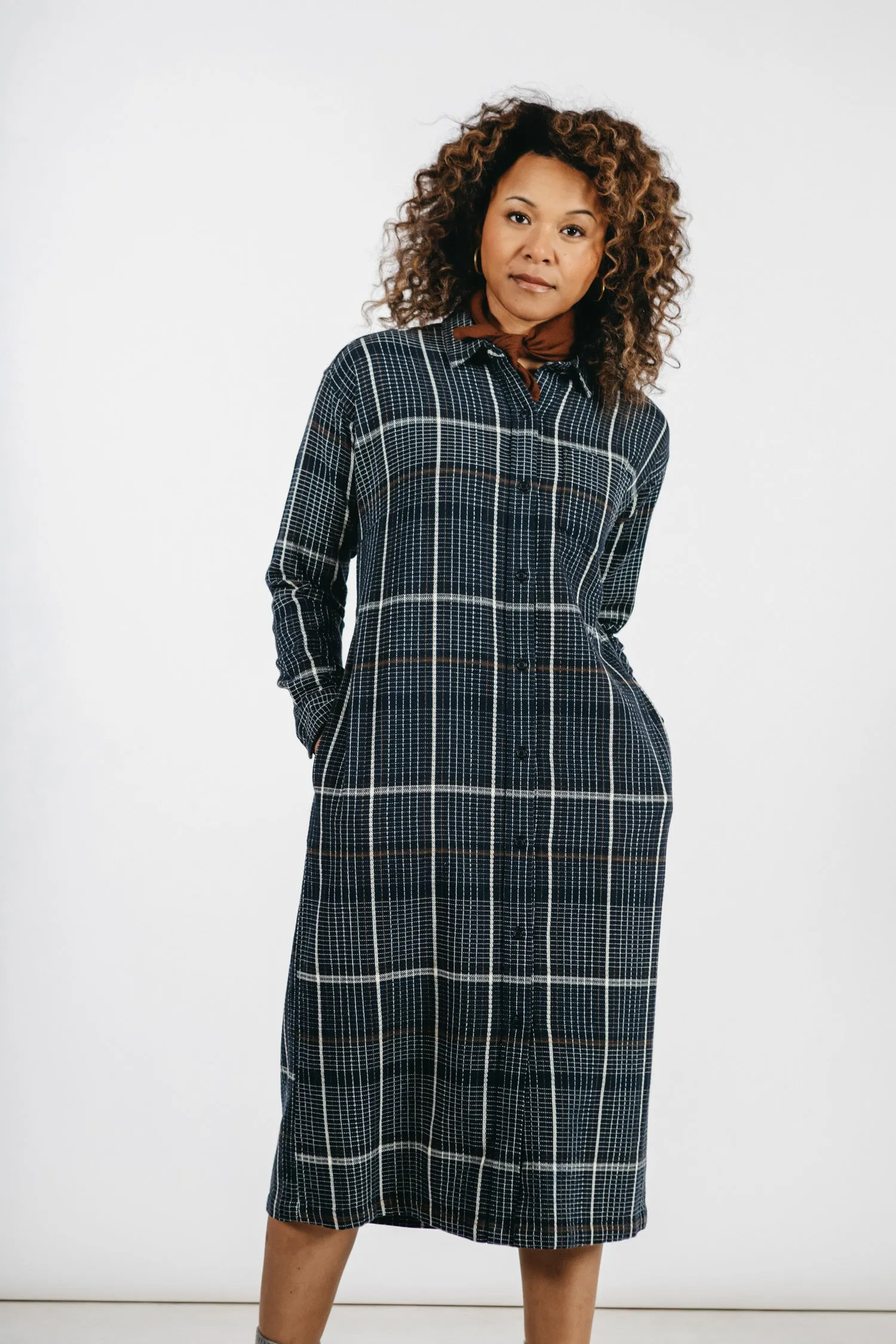 Lancaster Shirt Dress / Clear Creek Plaid