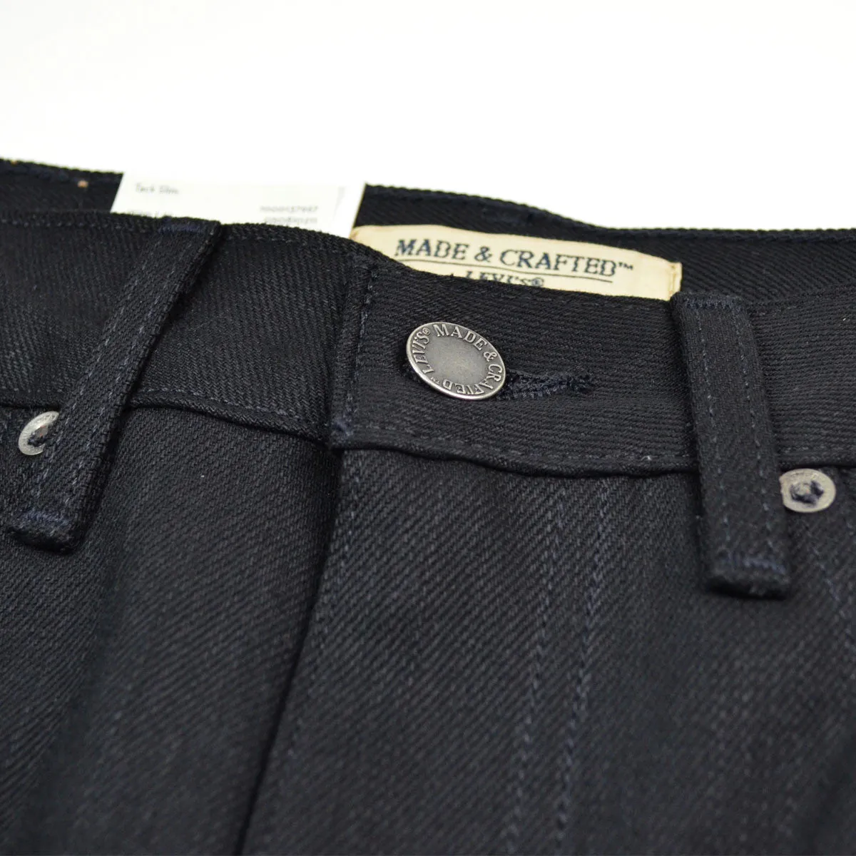 Levi's Made & Crafted - Tack Slim Jeans - Black Selvedge