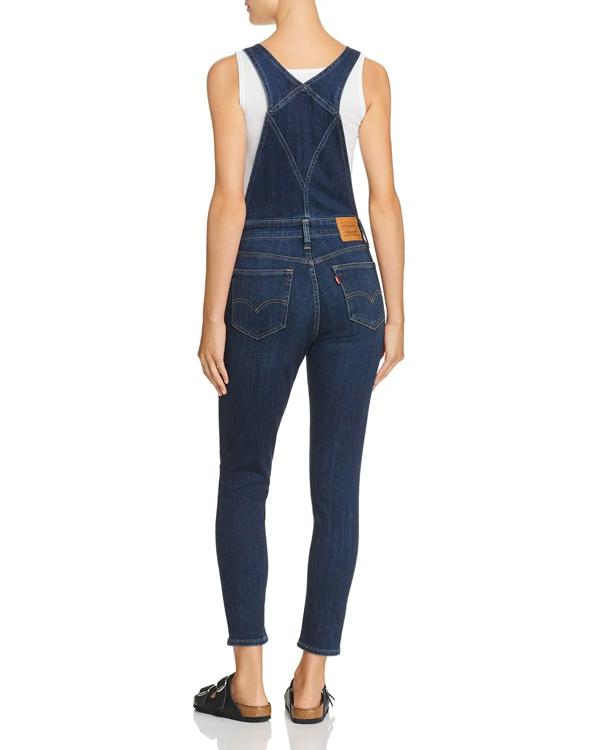 Levi's® Women's Skinny Overalls in SKINNY DIP Jean