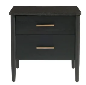 Lori Black Nightstand - Final Sale