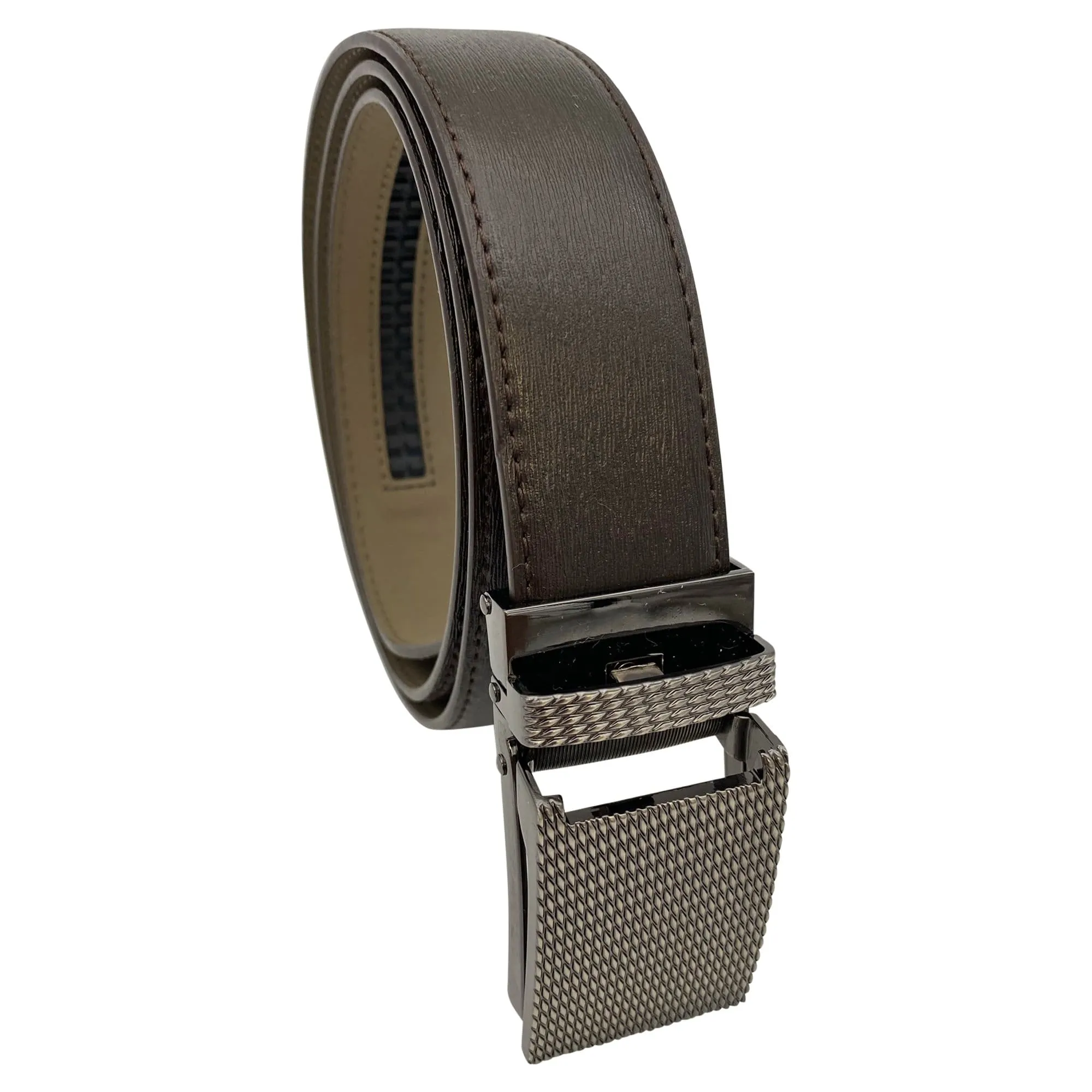 MAD MAN Leather Belt- Cognac New w/ Tags