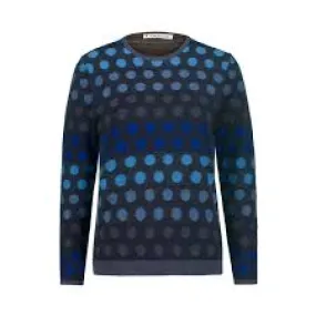 Mansted - Polka Eco Spot Crew - Navy