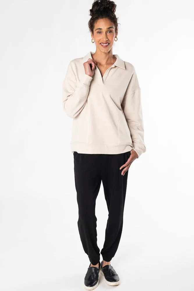 Marissa Bamboo Sweatshirt - Oat