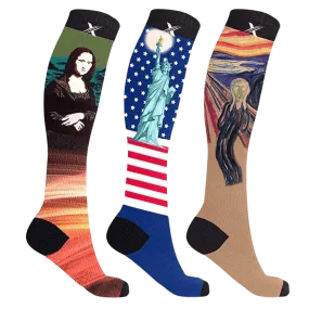 Masterpieces Compression Socks (3-Pairs)