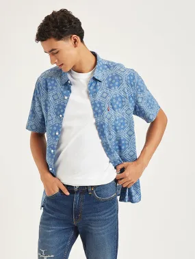 Men's All Over Print Regular Fit Shirt