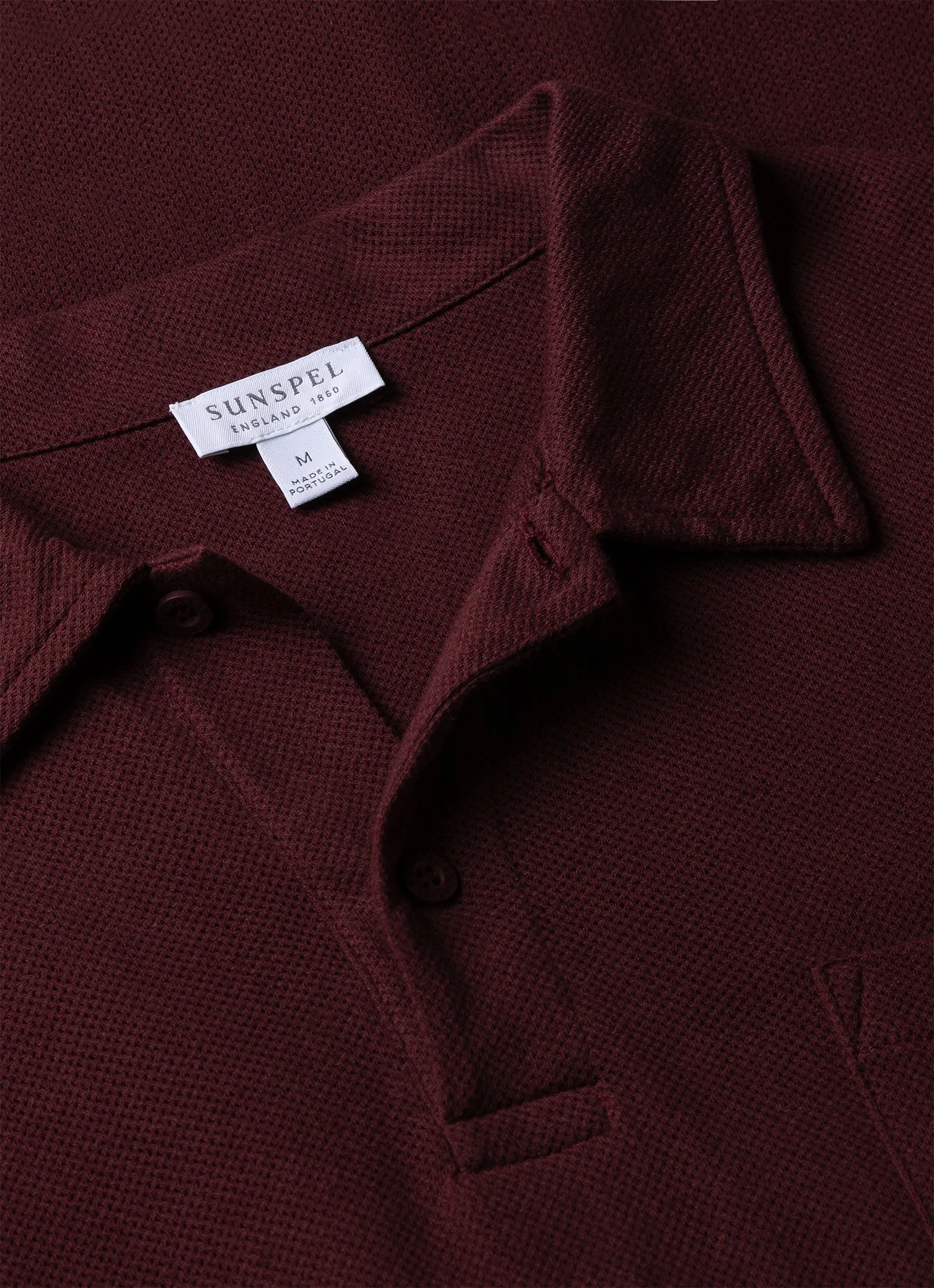 Men's Riviera Polo Shirt in Port