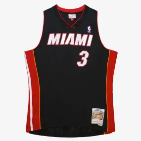 Miami Heat Dwyane Wade 2012-13 Hardwood Classics Swingman NBA Kid's Jersey by Mitchell & Ness