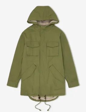 Mod Sherpa Jacket - Army