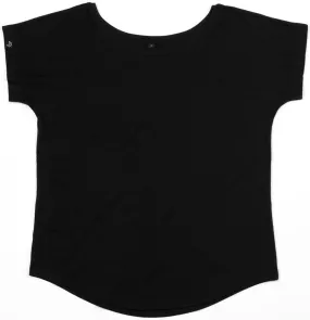 MTS M091 ― Damen Loose Fit T-Shirt Bio-Baumwolle - Schwarz