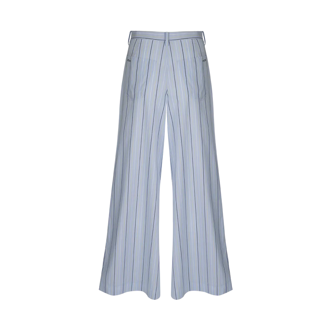 Pinstripe Palazzo Trousers