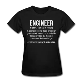 "Engineer" (white) - Women's T-Shirt