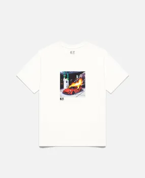 "Gasoline Party"  T-Shirt (White) (Pre-order)