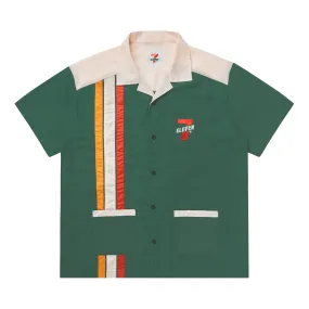 Retro 7-Eleven® Woven Button Up II