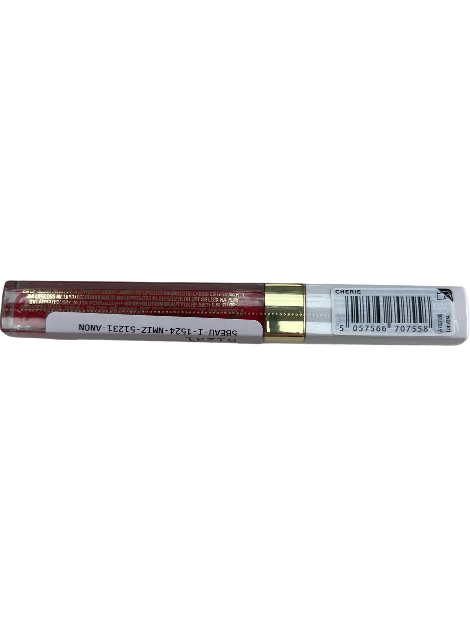 Revolution Pro Red High Shine Lip Gloss