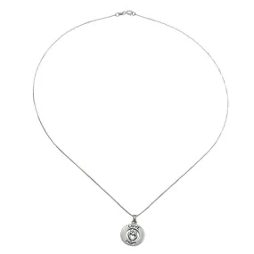 Round "Love Mom" Necklace