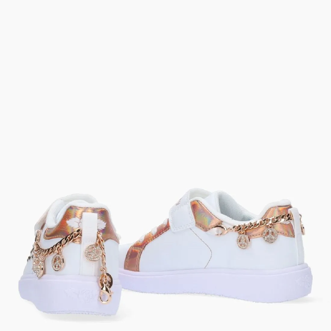 Scarpe casual da Bambina - LELLI KELLY Art. LKAA3410 GIOIELLO bianco gold rosa