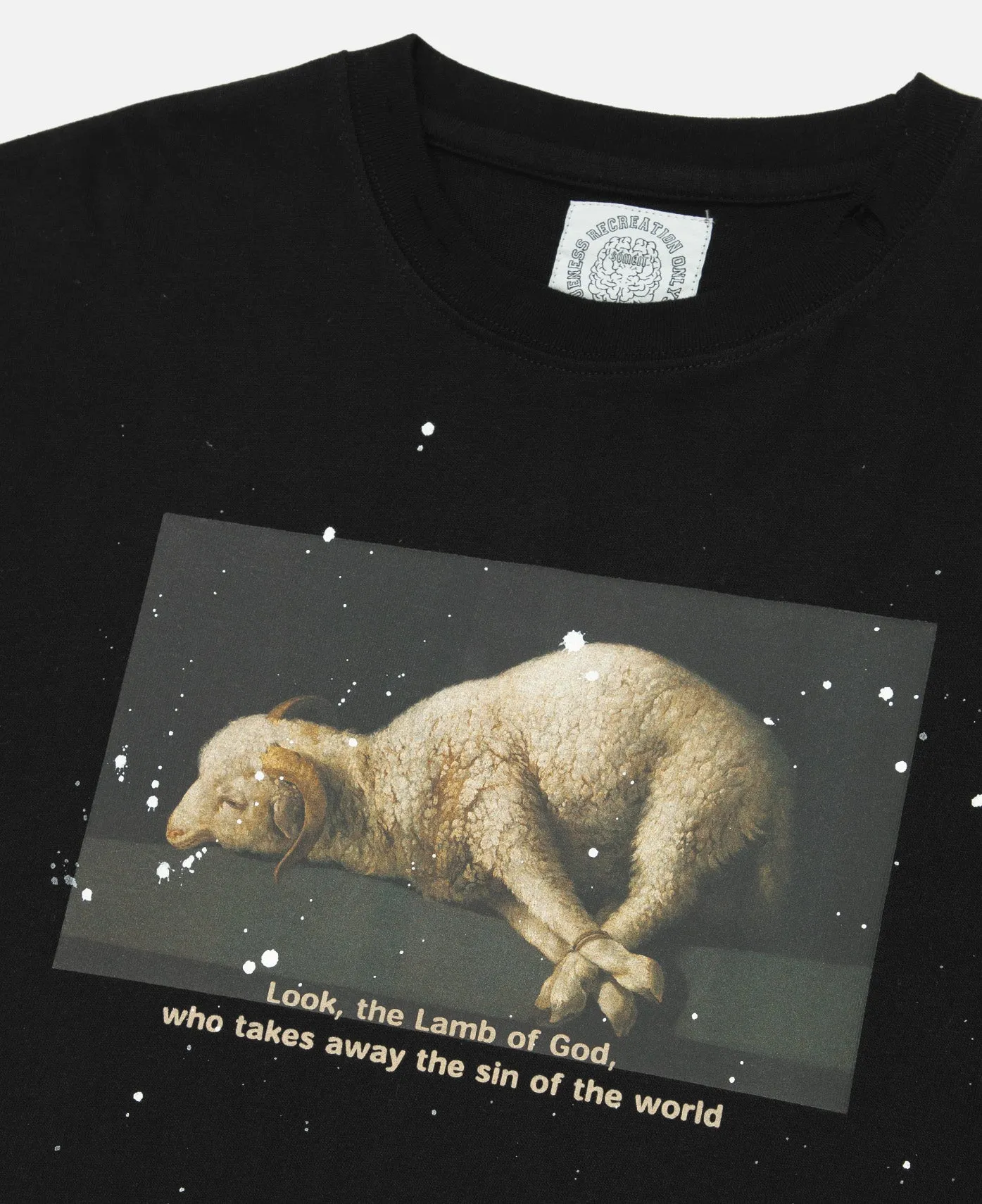 Sheep Vintage T-Shirt (Black)