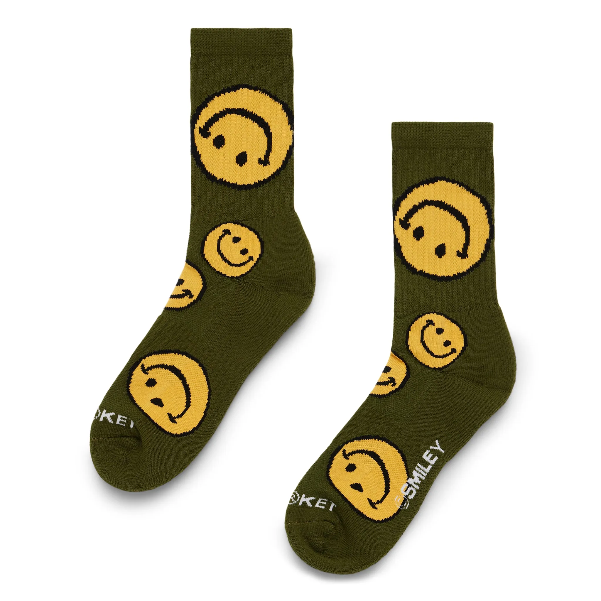 SMILEY VINTAGE AOP SOCK