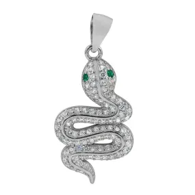 Sterling sanke real silver pendant