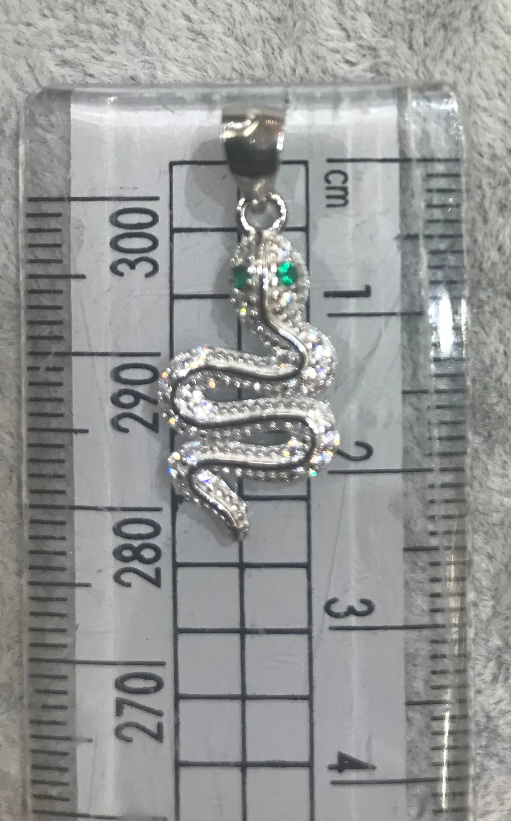 Sterling sanke real silver pendant