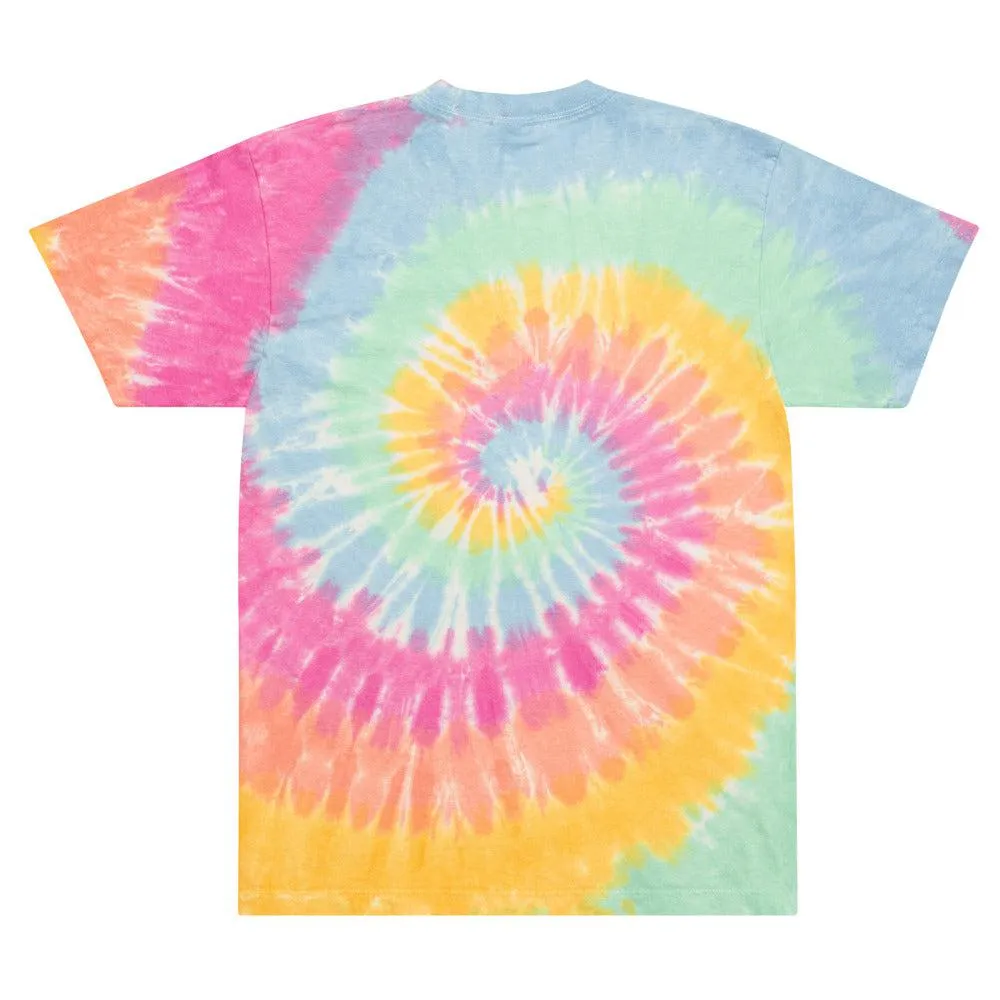 The Ellen Show Oversized Tie-Dye T-Shirt - Multicolor