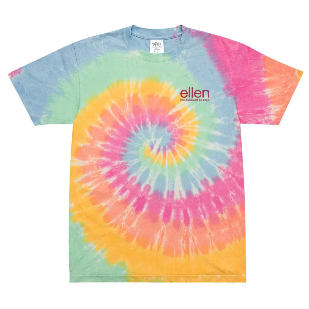 The Ellen Show Oversized Tie-Dye T-Shirt - Multicolor