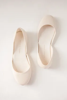 THEA BALLET FLATS – Antique IVORY