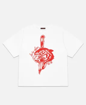 Tiger Knife T-Shirt (White)