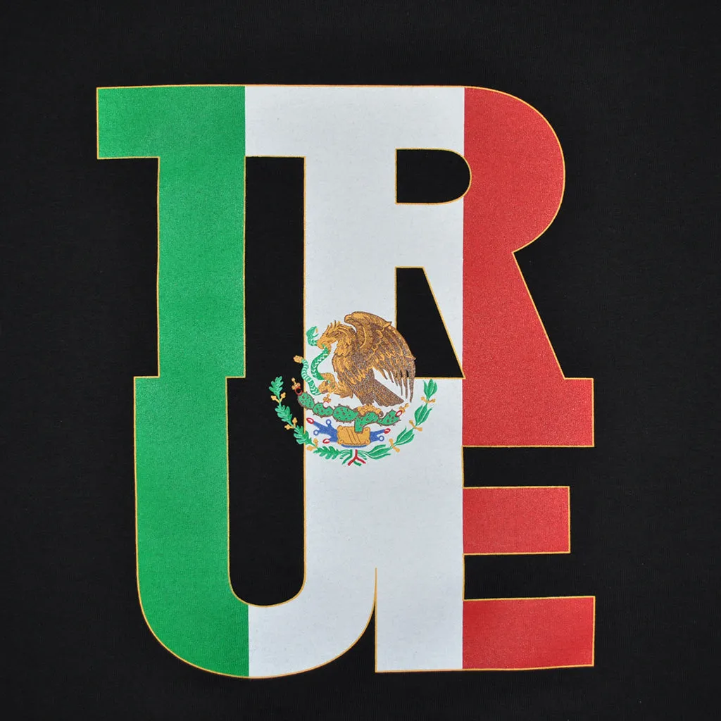 True Womens Logo Fill Mexico T-Shirt Black.