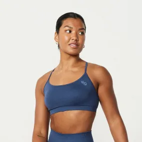 Vanquish Elevate Seamless Denim Blue Multiway Low Support Bra