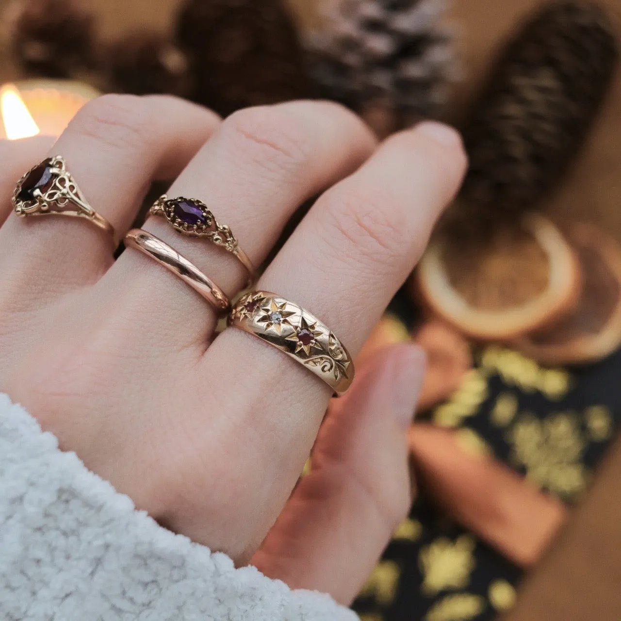 Vintage | Cosette Starburst Ring