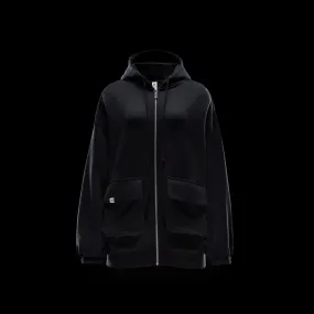 WMNS Nike Dance Oversized Full Zip Hoodie "Black"