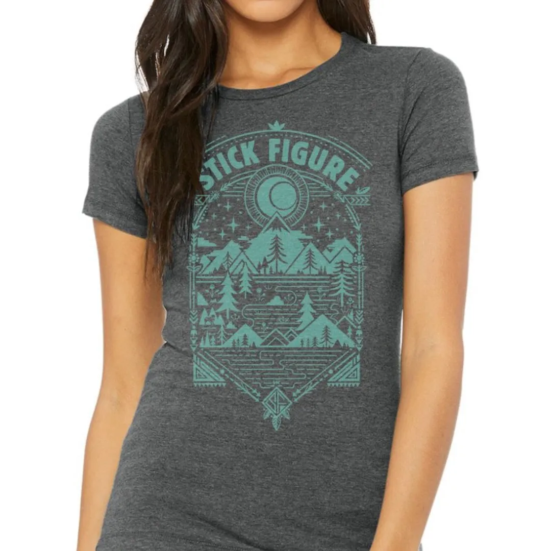 Women's Horizons Tee (Two Print Color Options) [SMALL & LARGE ONLY]